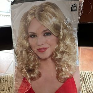 Blonde Envy Curl Wig costume accessory dress up pretend fake hair